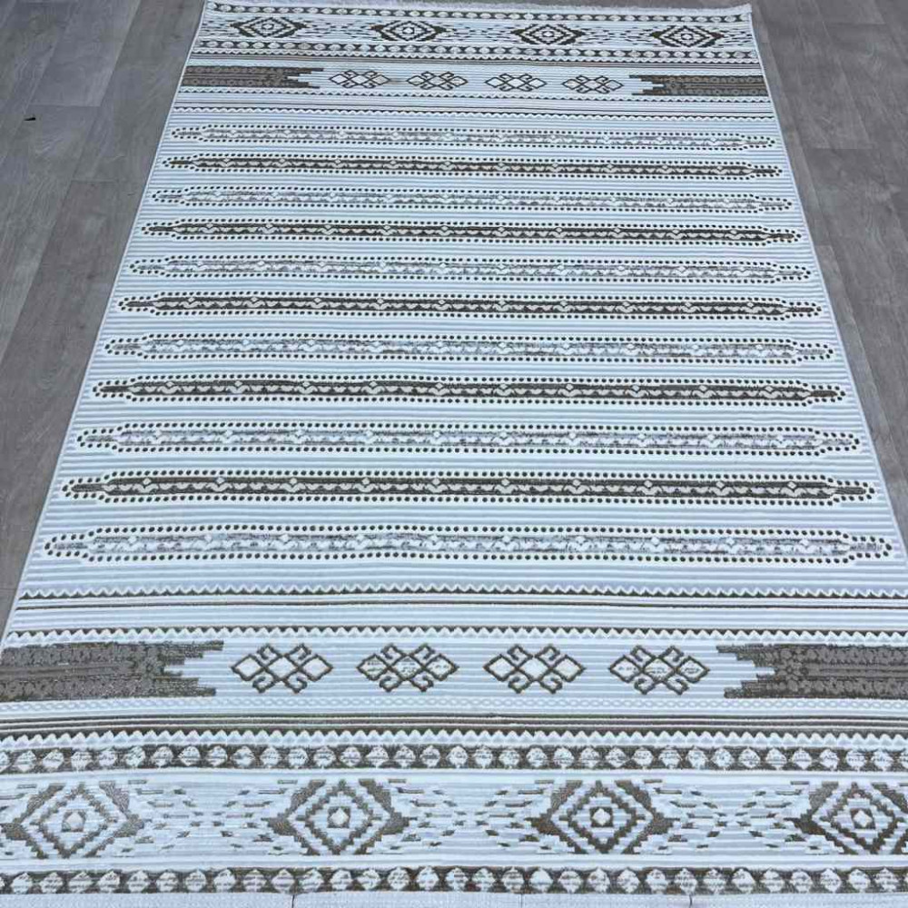 سجاد تركي رانا تركي 1143A كريم بني مقاس 150*220 سجاد تركي رانا تركي 1143A كريم بني مقاس 150*220