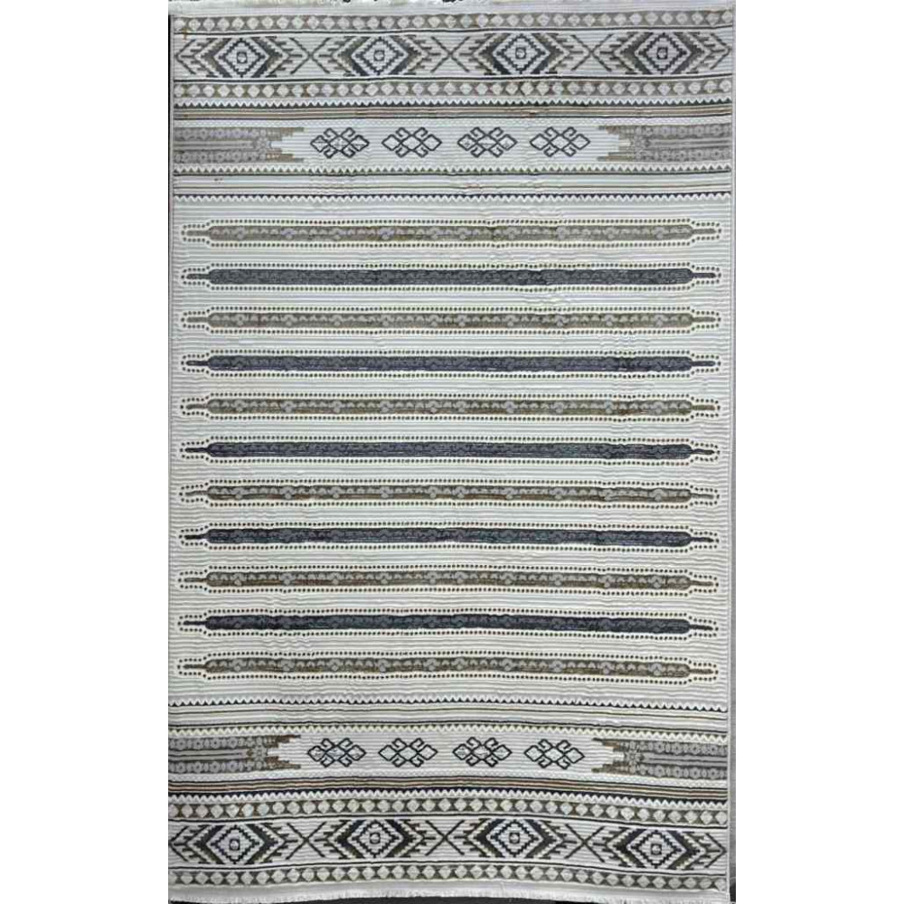 سجاد تركي رانا تركي 1143A كريم رصاصي مقاس 150*220 سجاد تركي رانا تركي 1143A كريم رصاصي مقاس 150*220