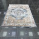 Turkish Bohemian Crystal Carpet OA034A Blue Size80*150