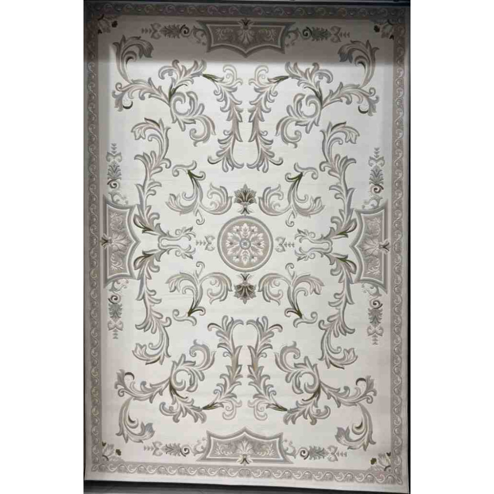 سجاد تركي داليا نقش فرنسي تركي 9769A كريم بيج مقاس 400*500