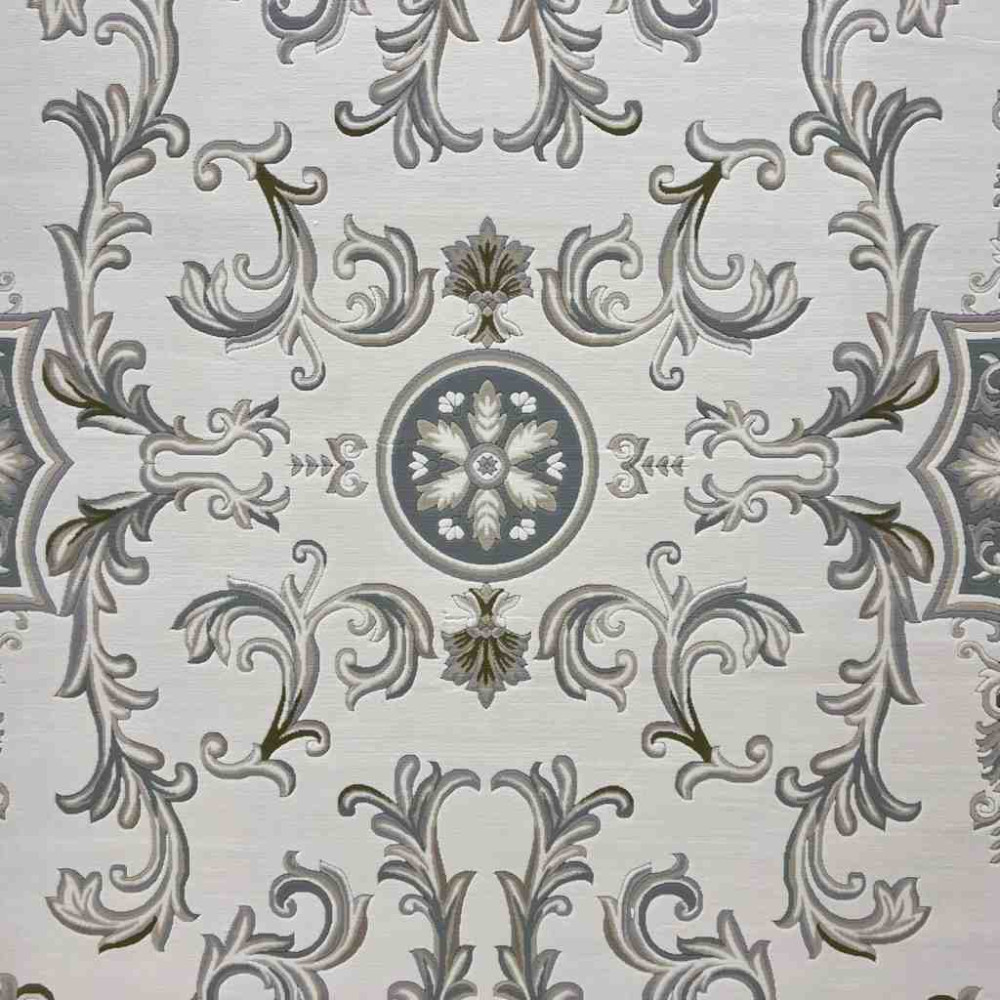 سجاد تركي داليا نقش فرنسي تركي 9769A كريم سماوي مقاس 400*500