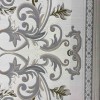 Turkish Dahlia Rug French-Turkish Pattern 9771A Cream Silver Size 100x200