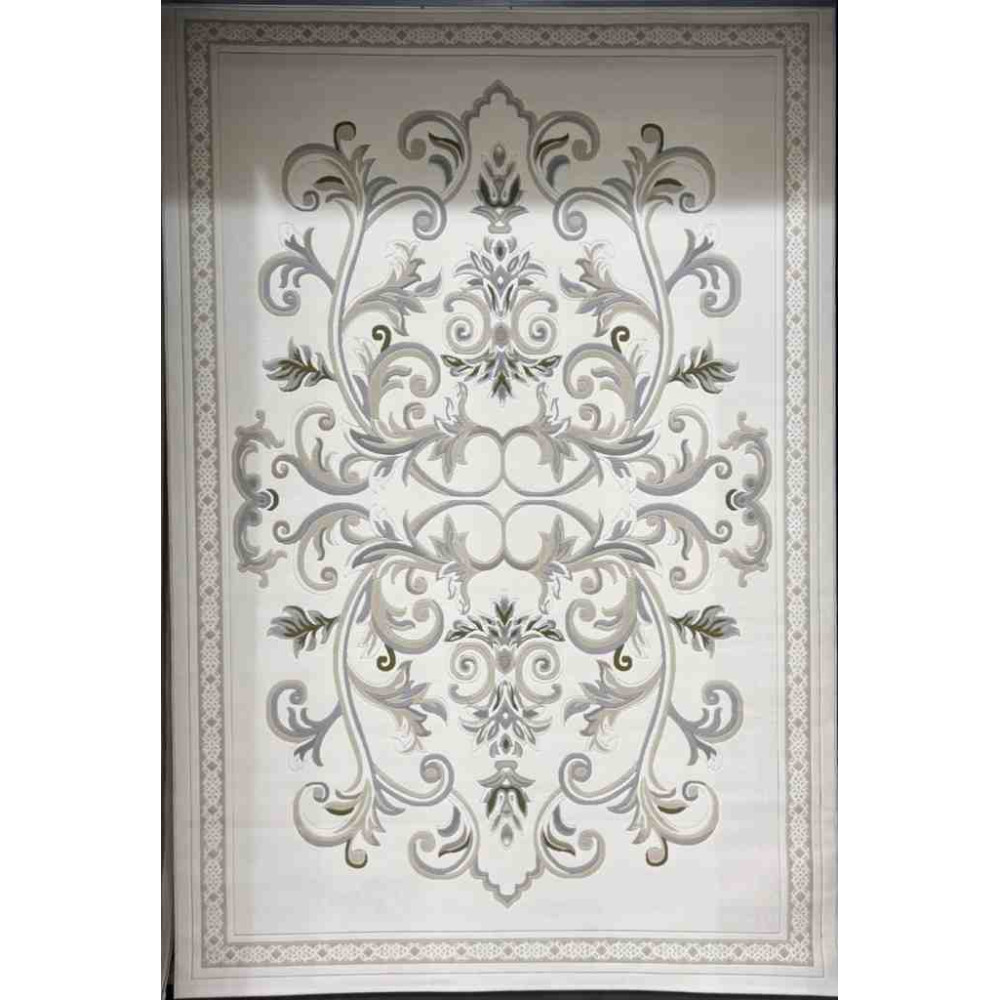 سجاد تركي داليا نقش فرنسي تركي 9771A كريم بيج مقاس 400*500