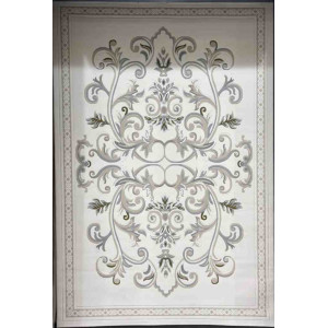 سجاد تركي داليا نقش فرنسي تركي 9771A كريم بيج مقاس 400*500