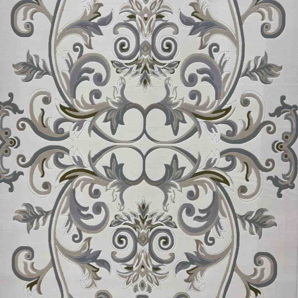 سجاد تركي داليا نقش فرنسي تركي 9771A كريم سماوي مقاس 400*500