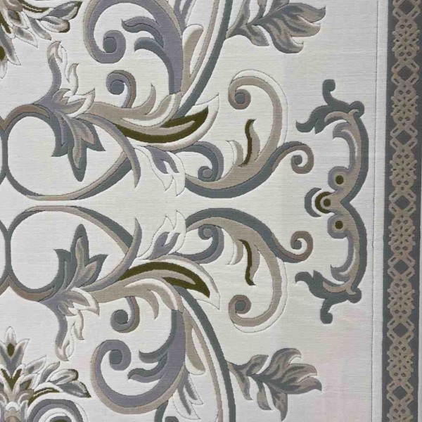 Turkish Dahlia Rug French-Turkish Pattern 9771A Cream blue Size 200*300