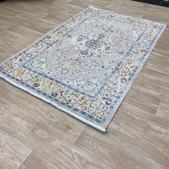 Bulgarian Deluxe Carpet oD489B Beige Beige Size 200*290