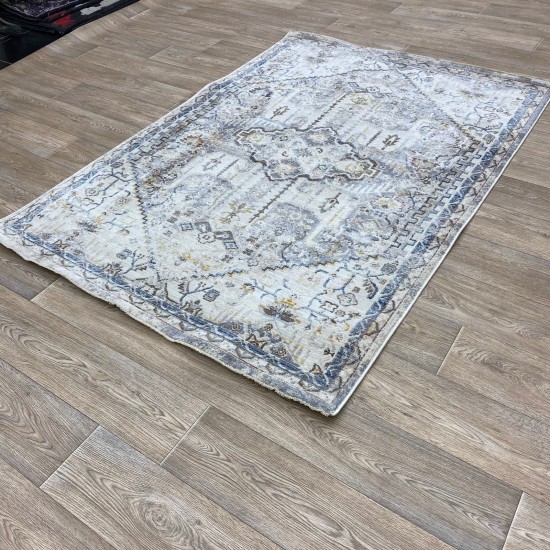 Bulgarian Deluxe Carpet oD467A Cream Cream Size 120*170