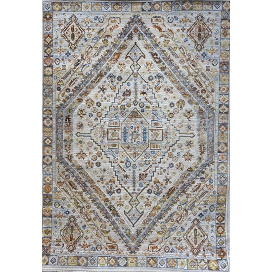 سجاد ديلوكس بلغاري OD485A بيج كريم مقاس 250*340