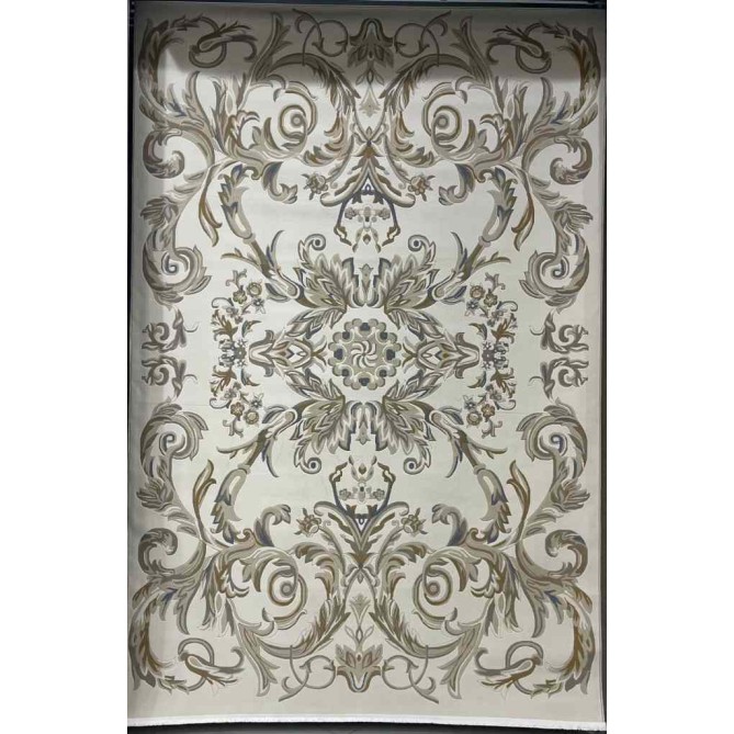 Turkish rug elegant French pattern J941DC cream beige size 250*350