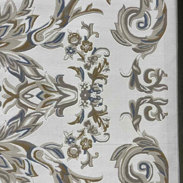 سجاد تركي اناقة نقش فرنسي J941DC كريم بيج مقاس 150*220