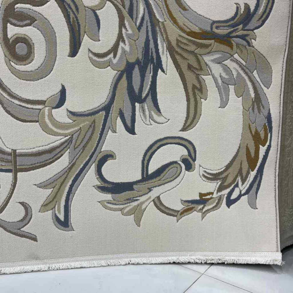 سجاد تركي اناقة نقش فرنسي J941DC كريم رصاصي مقاس 300*400 سجاد تركي اناقة نقش فرنسي J941DC كريم رصاصي مقاس 300*400