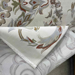 سجاد تركي اناقة نقش فرنسي J941DC كريم مولتي مقاس 100*200