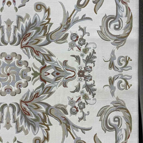Turkish rug elegant French pattern J941DC cream MULTI size 80*150
