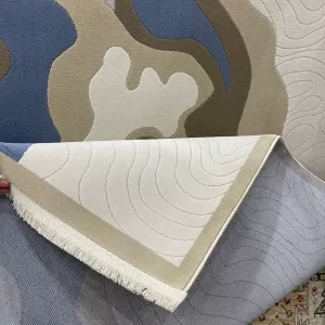 سجاد اناقة تركي SRC15A كريم رصاصي مقاس 200*300