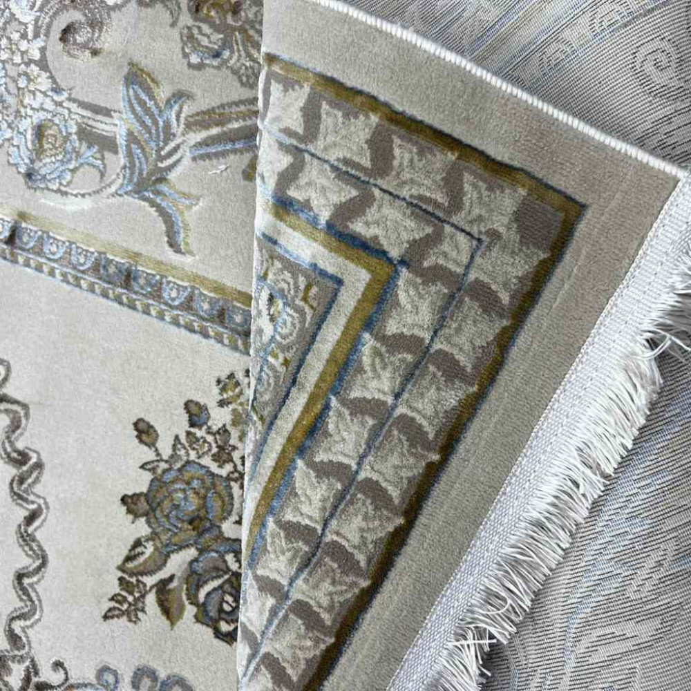 سجاد شرقي اليزا نقش ايراني تركي A6169A بيج ازرق فاتح مقاس 100*200 سجاد شرقي اليزا نقش ايراني تركي A6169A بيج ازرق فاتح مقاس 100*200