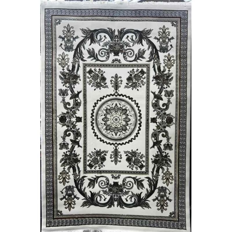 سجاد شرقي اليزا نقش ايراني تركي A6169A كريم توروتكو كريم مقاس 50*80