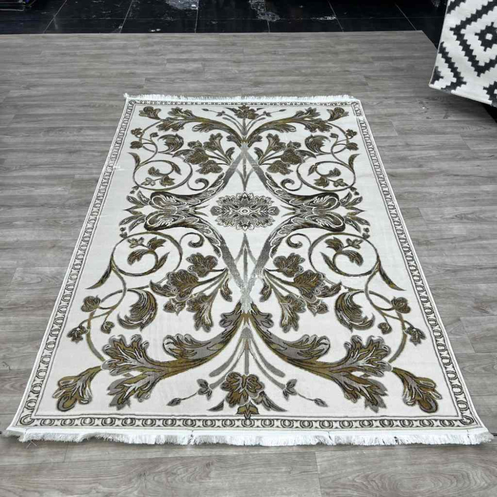 سجاد تركي اليزا نقش فرنسي تركي A6169A بيج كوكن ذهبي مقاس 80*150 سجاد تركي اليزا نقش فرنسي تركي A6169A بيج كوكن ذهبي مقاس 80*150