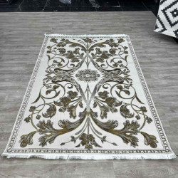 سجاد تركي اليزا نقش فرنسي تركي A6169A بيج كوكن ذهبي مقاس 80*150