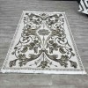 Eliza Oriental Rug Iranian Turkish Pattern A6169A FD Beige Light Blue Size 50*80