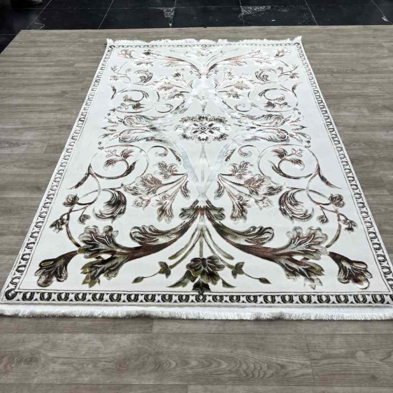 سجاد تركي اليزا نقش فرنسي تركي A6169A كريم ذهبي مقاس  200*300