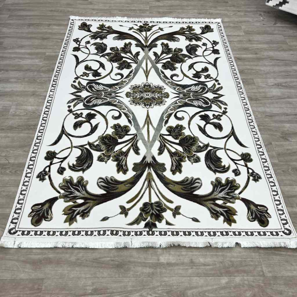 سجاد تركي اليزا نقش فرنسي تركي A6169A كريم ذهبي مقاس 200*300 سجاد تركي اليزا نقش فرنسي تركي A6169A كريم ذهبي مقاس 200*300
