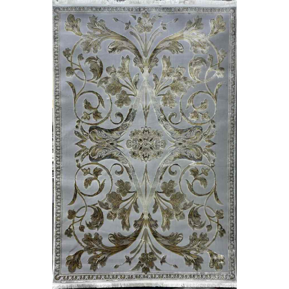 سجاد تركي اليزا نقش فرنسي تركي A6169A رصاصي ذهبي مقاس 80*150 سجاد تركي اليزا نقش فرنسي تركي A6169A رصاصي ذهبي مقاس 80*150