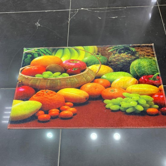 Printed fruit-kitchen rugs 103