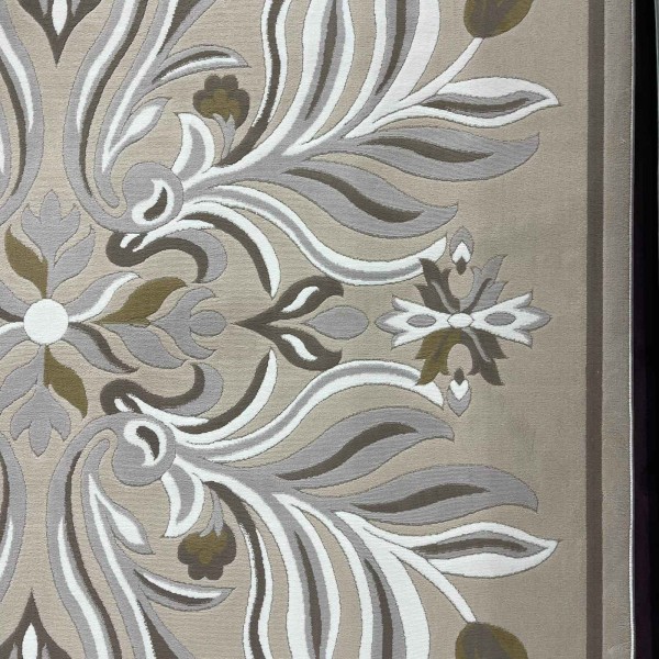 Turkish rug GALA French pattern SRC37A BEIGE BROWN size 400*600