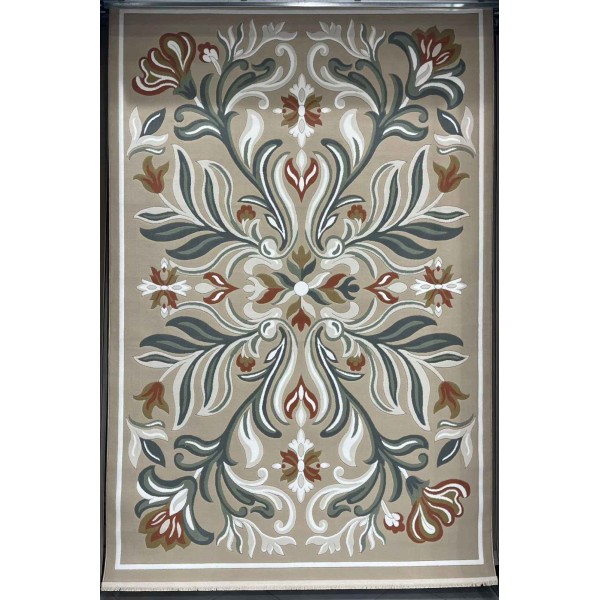 Turkish rug GALA French pattern SRC37A BEIGE MULTI size 400*400