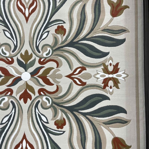 Turkish rug GALA French pattern SRC37A CREAM multi size 400*400