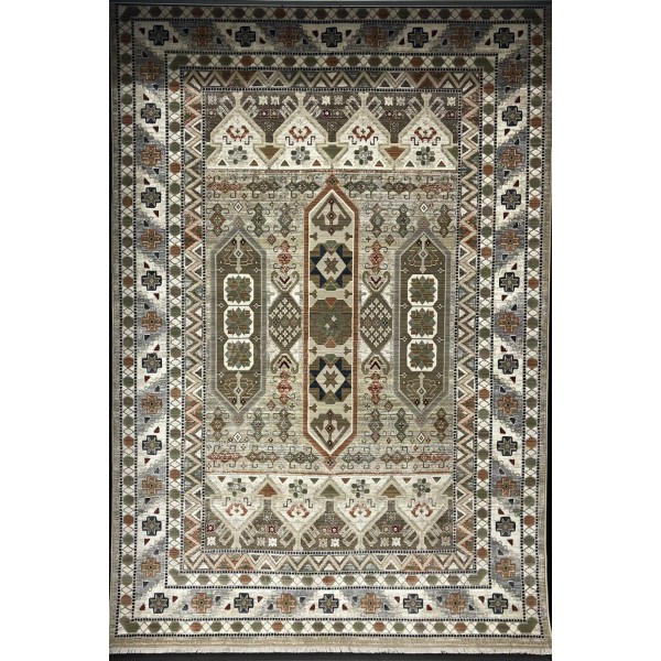 Levon Bohemian Turkish Rug L6952 beige D84949 Size 100*200
