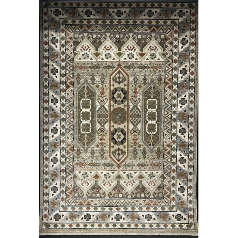 سجاد ليفون بوهيمي تركي L6952 بيج D84949 مقاس 400*500 - سجاد بوهيمي