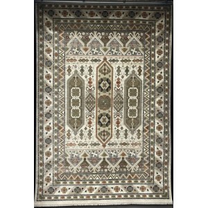 سجاد ليفون بوهيمي تركي L6952 كريم D84494 مقاس 400*500
