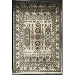 سجاد ليفون بوهيمي تركي L6952 كريم D84494 مقاس 150*220