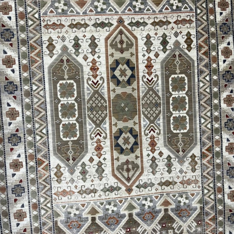 سجاد ليفون بوهيمي تركي L6952 كريم D84494 مقاس 400*500 - سجاد بوهيمي