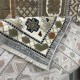 سجاد ليفون بوهيمي تركي L6952 رصاصي D84747 مقاس 80*150 - سجاد بوهيمي