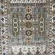 سجاد ليفون بوهيمي تركي L6952 رصاصي D84747 مقاس 80*150 - سجاد بوهيمي