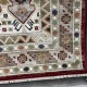 سجاد ليفون بوهيمي تركي L6952 احمر D84X9X مقاس 400*500 - سجاد بوهيمي