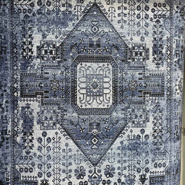 سجاد لونا بوهيمي تركي ODO9A سماوي مقاس 200*300