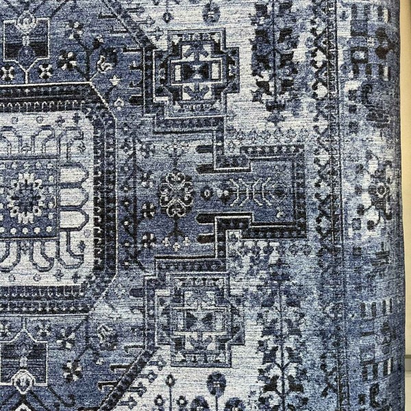 سجاد لونا بوهيمي تركي ODO9A سماوي مقاس 200*300