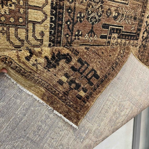 سجاد لونا بوهيمي تركي ODO9A بني مقاس 100*300