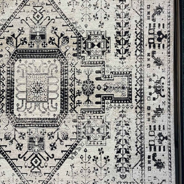 سجاد لونا بوهيمي تركي ODO9A كريم مقاس 200*300