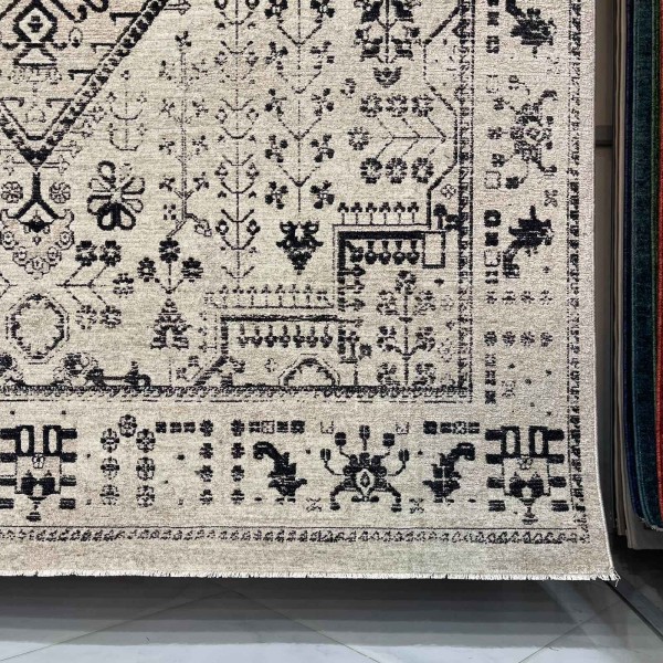 سجاد لونا بوهيمي تركي ODO9A كريم مقاس 200*300