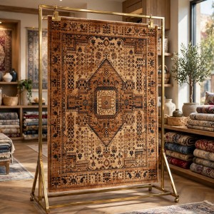 Turkish Luna Bohemian Rug ODO9A ORANGE 200x300 cm
