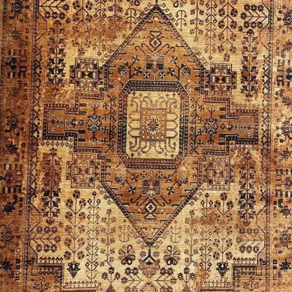 سجاد لونا بوهيمي تركي ODO9A برتقالي مقاس 200*300