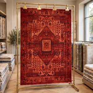 Turkish Luna Bohemian Rug ODO9A red 250x350 cm