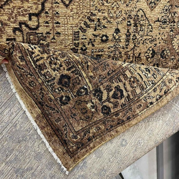 Turkish Luna Bohemian Rug OE72C BROWN 300x400 cm