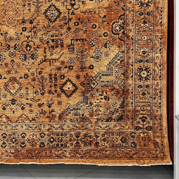 Turkish Luna Bohemian Rug OE72C ORANGE 200x300 cm