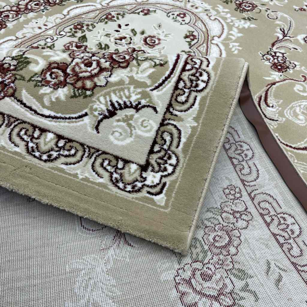 سجاد تركي باريس 6989C لون بيج مقاس 100*300 سجاد تركي باريس 6989C لون بيج مقاس 100*300